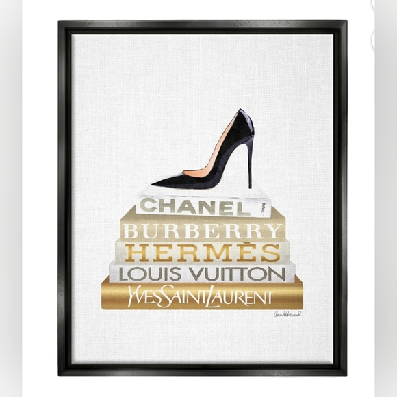 Stupell Industries Elegant Glam Framed Canvas Wall Art NEW - Picture 1 of 5